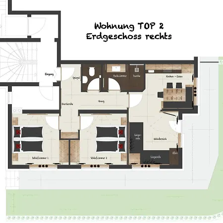 Apartment Flat Near The Area In Mayrhofen
